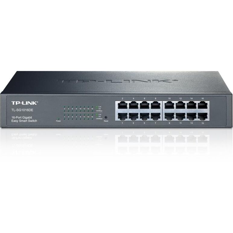 Switch tp-link tl-sg1016de, 16 port, 10/100/1000 mbps,  Switch-uri | electropc.ro