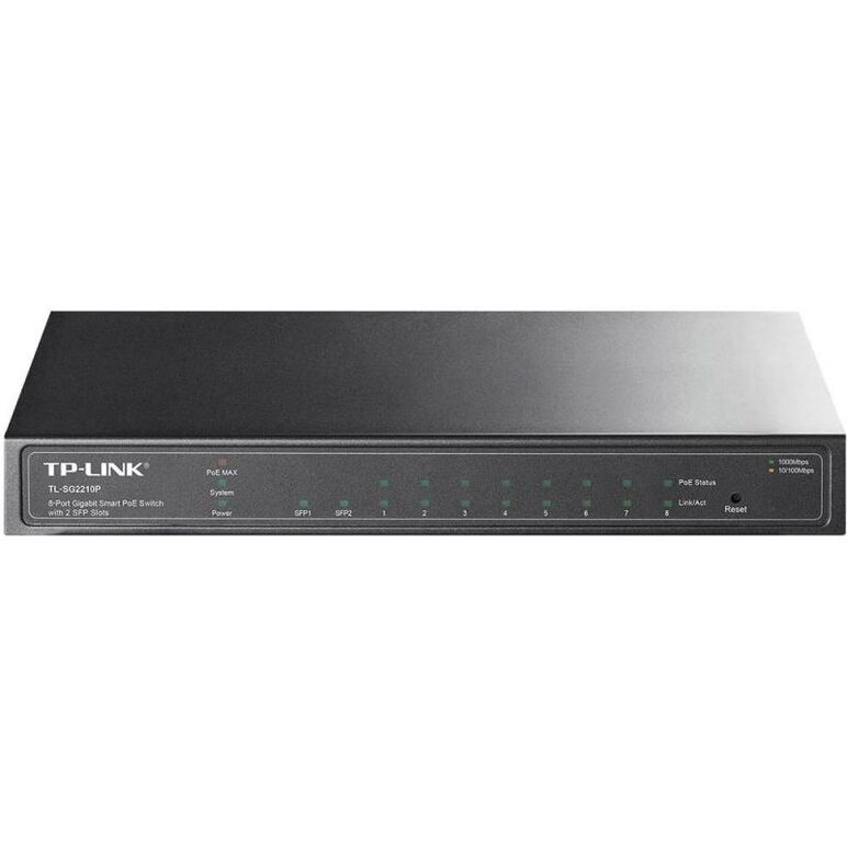 Switch tp-link tl-sg2210p, 8 port, 10/100/1000 mbps,  Switch-uri | electropc.ro
