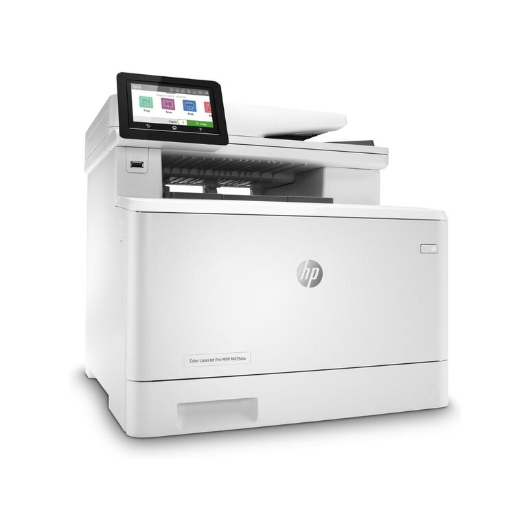 Multifunctional laser color hp m479dw, dimensiune a4, (printare, copiere, scanare), viteza 27 ppm, rezolutie 600 x 600 dpi, procesor 1200 mhz, memorie standard 512 mb nand flash,512 mb dram, limbaje de printare hp pcl 6, hp pcl 5c, hp postscript level 3 e,  Multifunctionale laser | electropc.ro