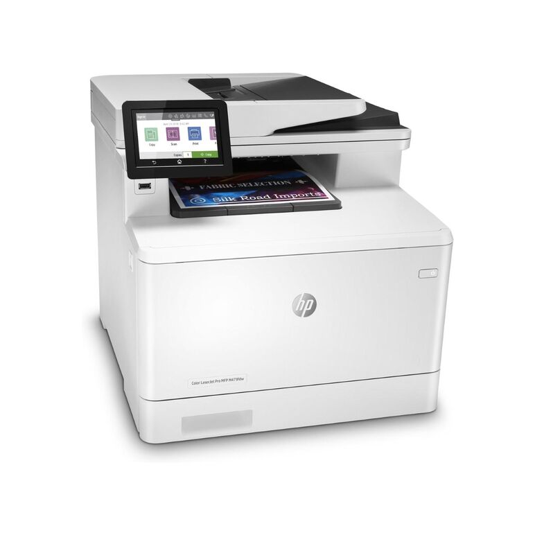 Multifunctional laser color hp m479fdw, dimensiune a4, (printare, copiere, scanare, fax), viteza 27 ppm, rezolutie 600 x 600 dpi, procesor 1200 mhz, memorie standard 512 mb nand flash,512 mb dram, limbaje d eprintare hp pcl 6, hp pcl 5c, hp postscript lev,  Multifunctionale laser | electropc.ro