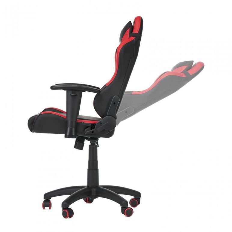 Scaun gaming x by serioux, kids, ajustabil, piele sintetica, piston pe gaz clasa 2, manere reglabile, baza stea cu 5 picioare, greutate maxima admisa 100kg, perna detasabila, negru/rosu,  Scaune gaming | electropc.ro