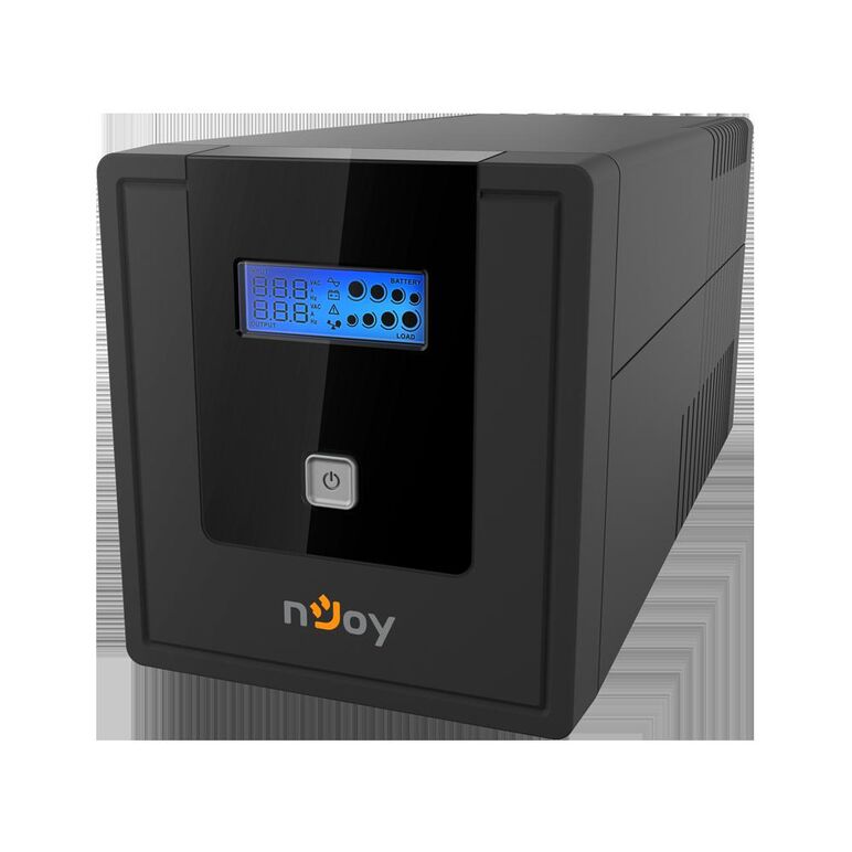 Ups njoy cadu 1000, 1000va/600w, afisaj lcd cu ecran tactil, 4 x prize schuko,  UPS | electropc.ro