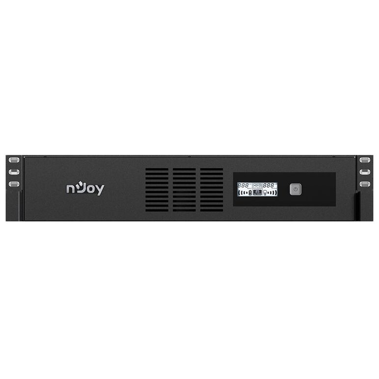 Ups njoy code 1000, 1000va/600w, frecventa: 50/60 hz, conectori: intrare 1 x iec-320 c14, iesire 8 x iec-320 c13, port de comunicare: usb, ecran lcd, avr.,  UPS | electropc.ro