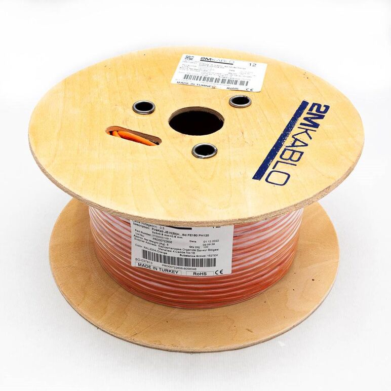 "cablu incendiu jeh(st)h...bd fe180 ph120 2x2x0.8 mm+0.8 ,  rezistenta la foc 120 minute, compatibilitate e30/e90producator 2m kablo, 3t00000109-100diametru fir: 0.8mmconductor: perechi torsadate cu protectie din fibra de sticla, cupru 100%culori fire: co,  Accesorii | electropc.ro