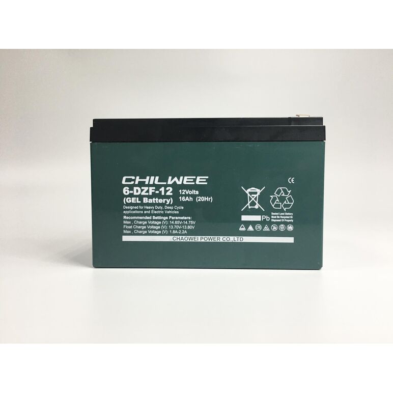 Acumulator 12v 12ah vrla  deep cycle gel, seria dzf , chilwee 6-dzf-12, fara intretinere, pot fi utilizati intr-o multitudine de aplicatii: moped, scutere cu motor electric pentru copii, vehicule electrice mici, iluminat de urgenta, jucarii electrice, apl,  Accesorii | electropc.ro