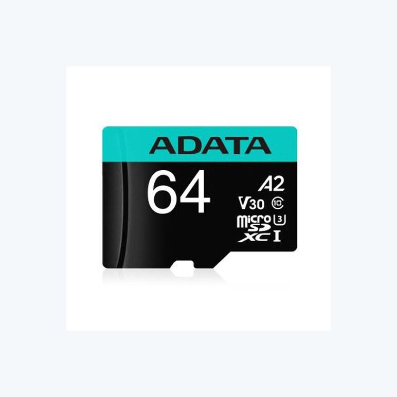 Card de memorie microsd adata 64gb, adaptor sd, class 10,  Carduri memorie | electropc.ro
