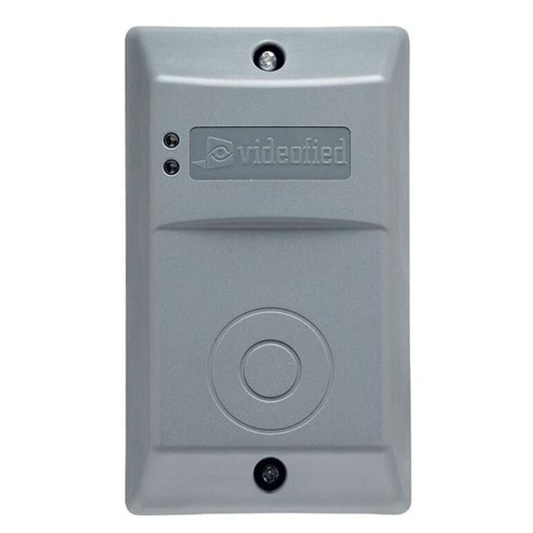 Cititor de proximitate videofied  br250, compatibil cu taguri mifare 13.56mhz, alimentare cu baterii 3,6v 3x ls14500 lithium ( incluse), dimensiuni: 140 mm x 90 mm x 38 mm, greutate: 136 g,  Centrale si tastaturi | electropc.ro