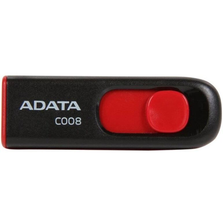 Memorie usb flash drive adata c008, 32gb, usb 2.0, negru,  Memorii USB | electropc.ro
