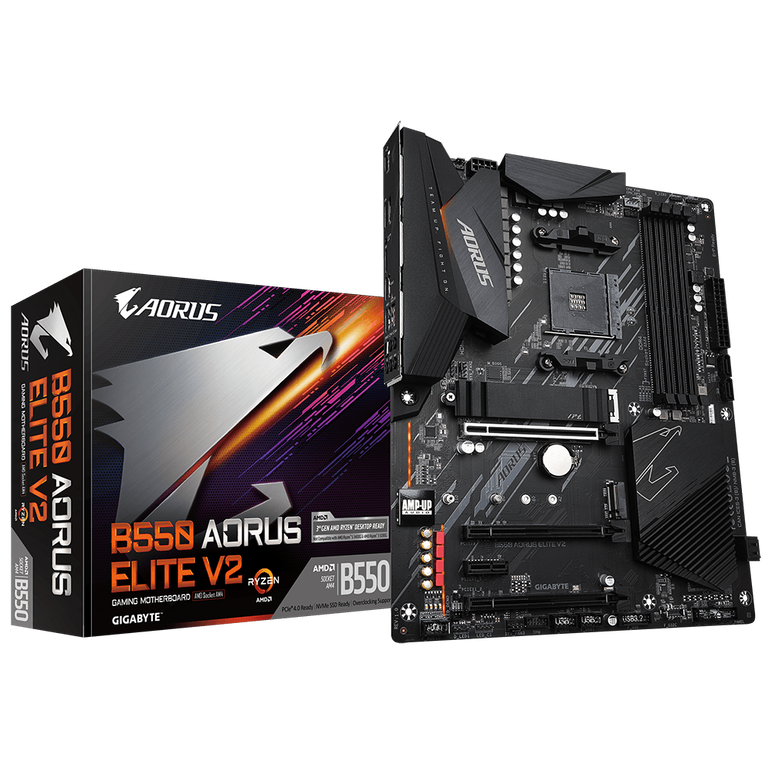 Placa de baza gigabyte b550 aorus elite v2, socket am4,  Placi de baza | electropc.ro