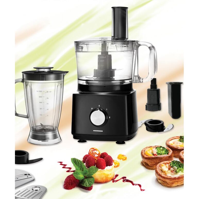 Robot de bucatarie heinner hfp-750bk,  Roboti de bucatarie | electropc.ro