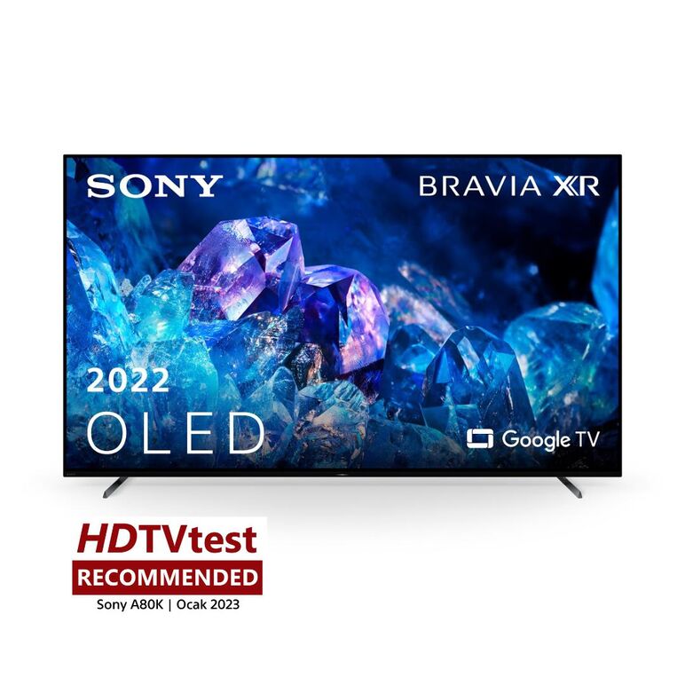 Televizor, sony, seria a80k, xr77a80kaep, 2022, 77" - 195cm, oled, smart tv, 4k, titanium black, plat, google tv, mirroring ios, android, xr cognitive processor, hdr 10 triluminos pro, 100 hz, dvb-t/t2//c/s/s2, 5, 60w, wi-fi, bluetooth, 4 x hdmi, 2 x usb ,  Televizoare | electropc.ro