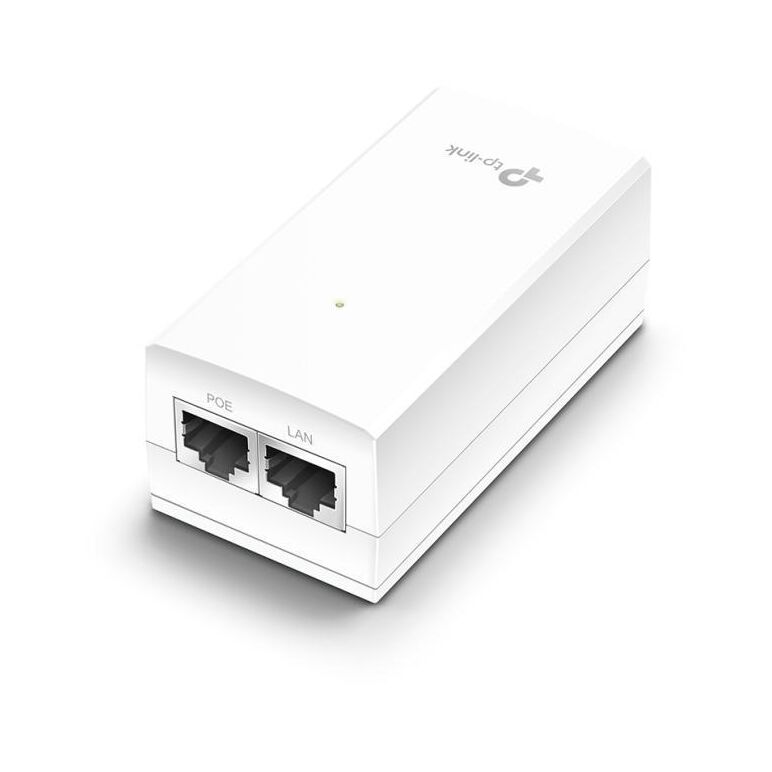 Tp-link, gb 24vdc passive poe adapter, 2 x 10/100/1000mbps rj45 port, auto mdi/mdix, 1 x 100~240v / 50~60hz ac power input port. power supply- 12w (max. 24vdc).,  Accesorii switch-uri | electropc.ro