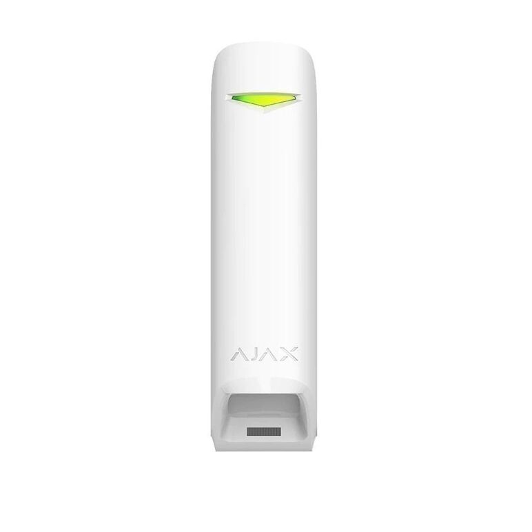"detector miscare tip cortina motionprotect curtain, wireless, alb - ajax; detectie miscare: 6 - 15 m reglabila, sensibilitate: ajustabila 3 nivele, unghi detectie: 6° orizontal, 90° vertical; viteza detectie: 0.3 ÷ 2 m/s; timp alarmare: 0.15 s; senzori: ,  Detectori | electropc.ro