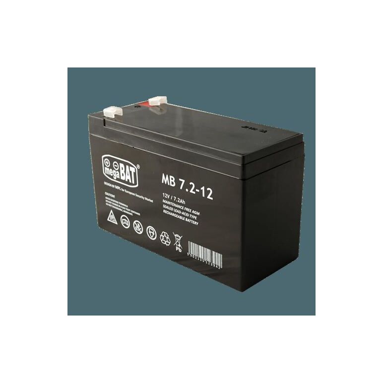 Acumulator vrla agm fara intretinere 7ah 12v. terminal de conexiune f1; dimensiuni: 151 × 65 × 95 × 101mm; greutate: 1.9kg,  Accesorii | electropc.ro