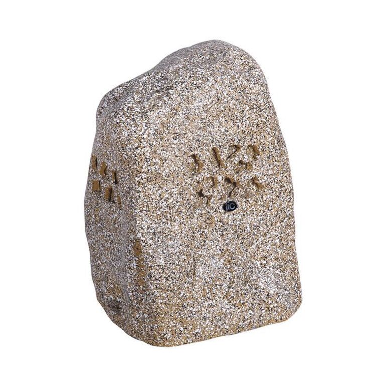 Difuzor de gradina in forma de piatra decorativa itc t-300d, pentru sisteme de public address (pa), trepte 7.5w-15w@ 100v, speaker 4x 4inch two way, frequency response 120-15khz, cutout size 225 mm, material rasina organica, ip66, h  370mm, greutate 6.23k,  Difuzoare | electropc.ro