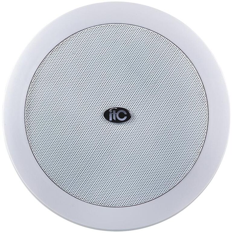 Difuzor incastrabil (ceiling speaker) itc t-208a, pentru sisteme de public address (pa), trepte 3.75w-7.5w-15w-30w @100v, speaker 8inch+ 1.5inch( coaxial ceiling speaker), max. spl (rated w/1m) 109db, cutout 244mm, frequency response 60-20khz, impedance b,  Difuzoare | electropc.ro