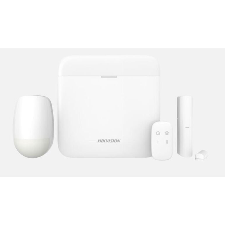 Kit de alarma wireless ax pro light level hikvision ds-pwa64-kit-we, wireless control panel kit, 868mhz two-way wireless, dual wireless technology: tri-x & cam-x;  long rf transmission range; up to 64 wireless zones/outputs, 8 wireless ta readers/keypads,,  Centrale si tastaturi | electropc.ro