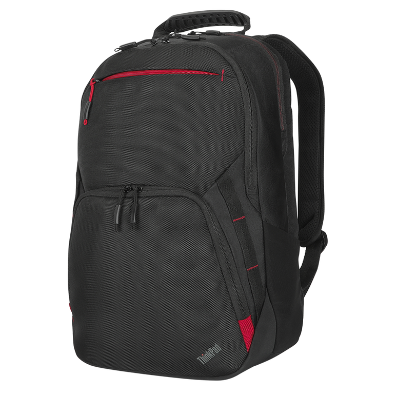 Lenovo thinkpad essential plus 15.6-inch backpack (eco), eco-friendly: made with recycled material, equivalent to over 8 plastic bottles, dedicated, separate laptop compartment, large storage area for documents and tech accessories, front zip pocket keeps,  Genti laptop | electropc.ro