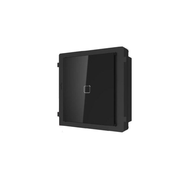 Modul cititor de card em pentru videointerfon modular hikvision ds-kd-e;deschidere usi cu card acces em 125 khz (cardurile nu sunt i ncluse);iluminare pe timp de noapte; protectie ip 65; dimensiuni: 98.5 mm × 100mm × 33.7 mm; temperatura de functionare: -,  Video | electropc.ro