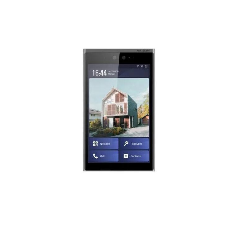 Post videointerfon cu recunoastere faciala hikvision ds-kd9633-wbe6, deschidere usa de acces prin recunoastere faciala (capacitate 10000 imagini), deep learning algorithm: face anti-sproofing (previne falsa autentificare faciala cu ajutorul unei poze), af,  Video | electropc.ro