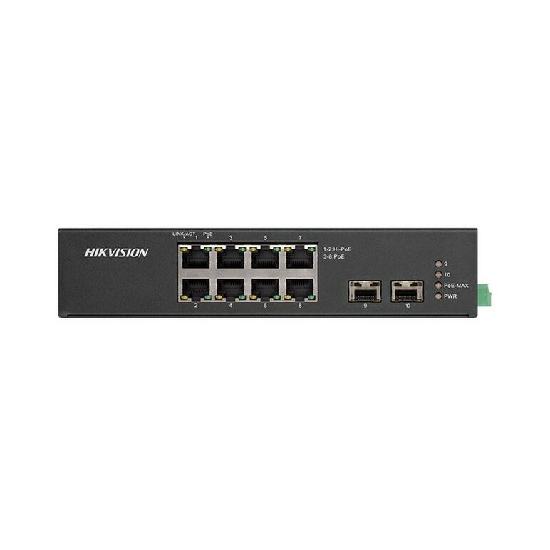 Switch hikvision ds-3t0510hp-e/hs, 8-port, poe,  Switch-uri | electropc.ro