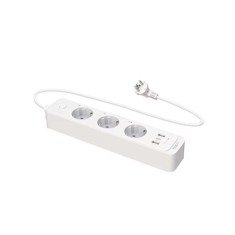 Tp-link  smart wi-fi socket tapo p300, protocol: ieee 802.11b/g/n, bluetooth 4.2, 2.4 ghz, cerințe de sistem, android 5 sau mai recent, ios 10 sau mai recent, dimensiuni: 268*55*40mm, cablu de 1.5m, voltaj maxim: 2300w, 10a, 3 prize, 2 x usb.,  Smart home | electropc.ro