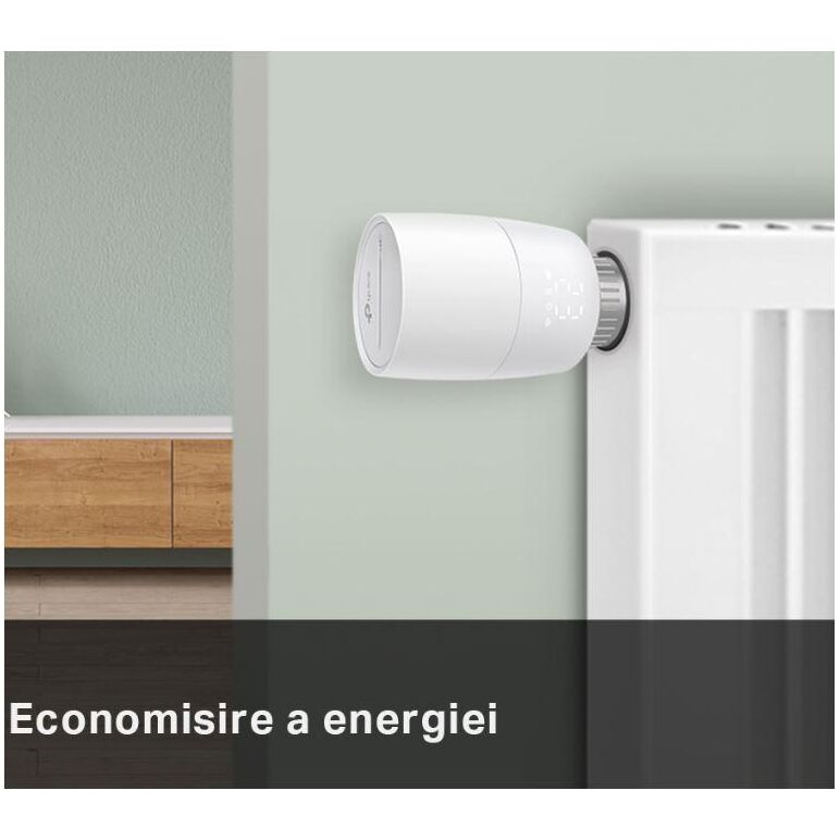 Tp-link ke100, termostat smart wireless pentru calorifer, 2.4 ghz wi-fi, 868 mhz, android 5.0 sau mai recentă, ios 10 sau mai recentă.,  Smart home | electropc.ro
