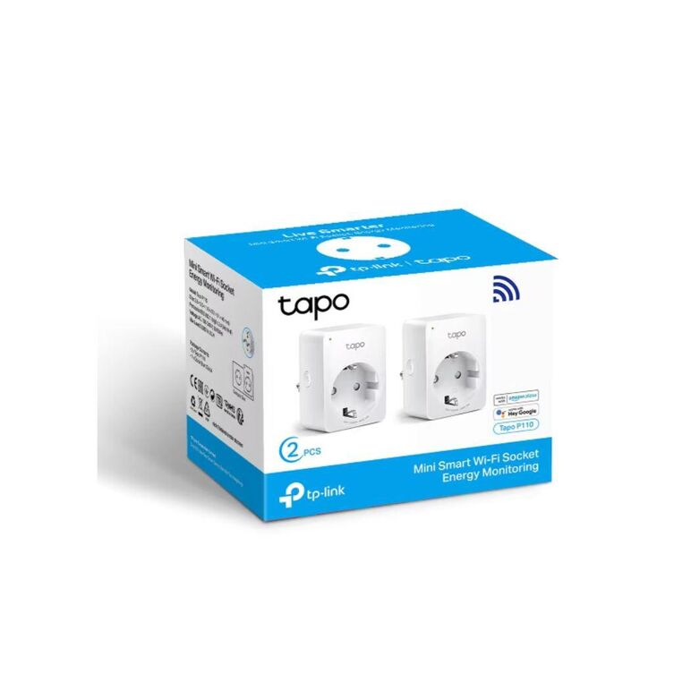 Tp-link mini smart wi-fi socket tapo p110(2-pack), protocol: ieee 802.11b/g/n, bluetooth 4.2 (doar pentru onboarding), 2.4 ghz, cerințe de sistem: android 4.4 sau o versiune mai recentă, ios 9.0 sau o versiune mai recentă, cerinte de alimentare: ac 220-24,  Smart home | electropc.ro