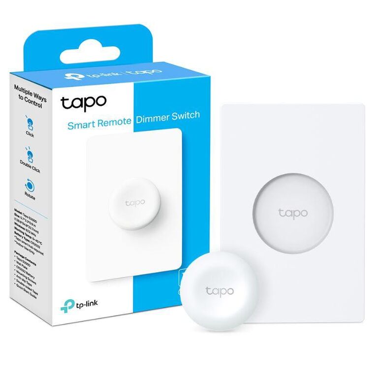 Tp-link tapo s200d intrerupator inteligent cu baza(necesita hub tapo), standarde și protocoale: 868mhz / 922mhz, cerințe de sistem: ios 10+, android 5.0+, 86 × 86 × 23.7 mm, alimentare: baterie cr2032.,  Smart home | electropc.ro