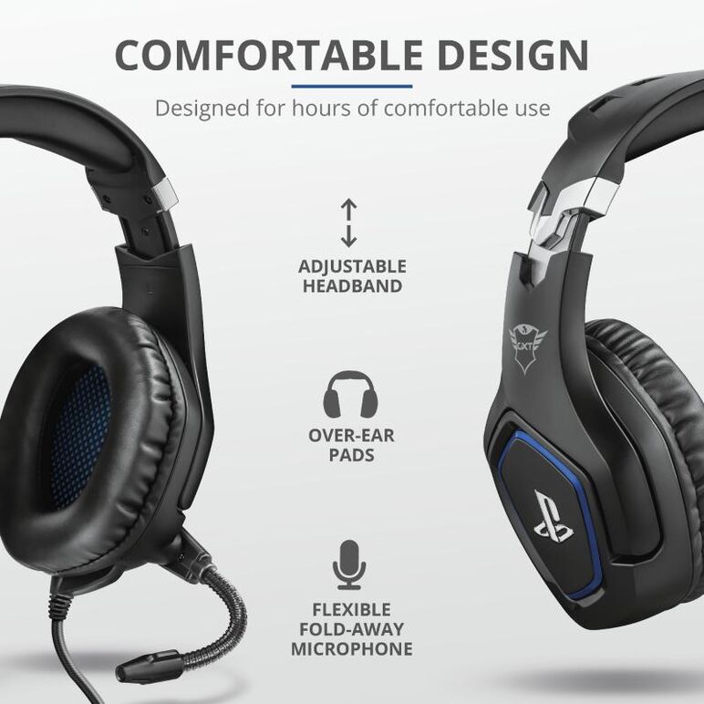 Casti cu microfon gxt 488 forze ps4 gaming, negru,  Casti audio | electropc.ro
