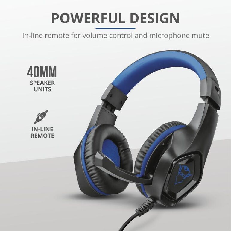 Casti cu microfon trust gxt 404b rana gaming ps4, negru,  Casti audio | electropc.ro