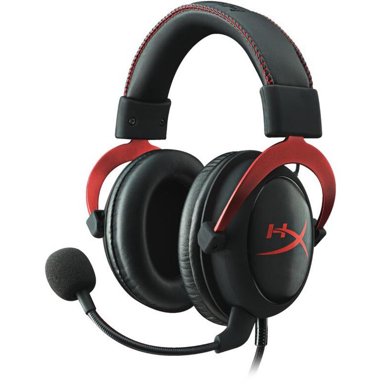 Casti gaming hyperx cloud ii 7.1, cu fir, red,  Casti audio | electropc.ro
