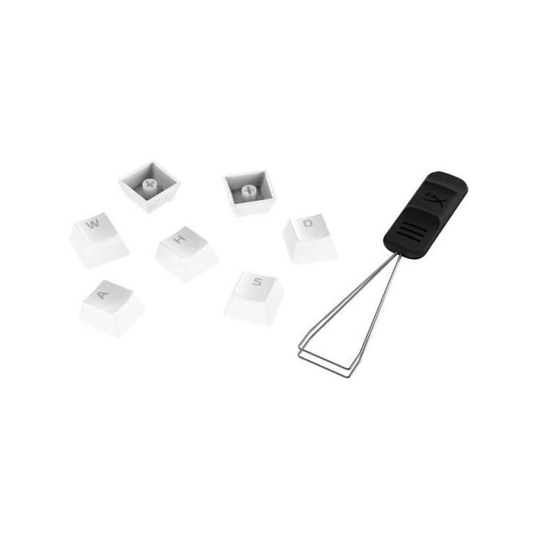 Hp gaming keycaps full set, hyperx pudding, us layout, white pbt,  Periferice Diverse | electropc.ro