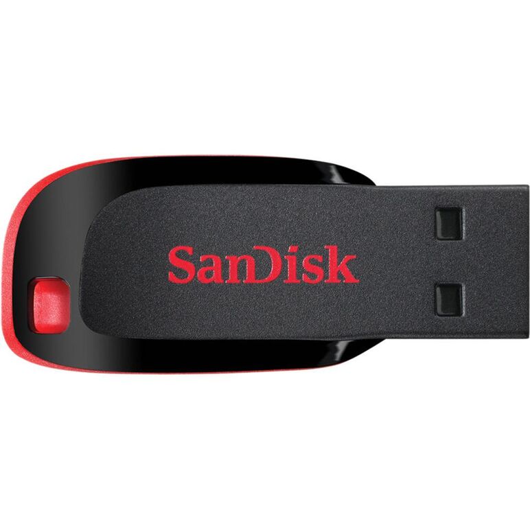 Memorie usb flash drive sandisk cruzer blade, 16gb, usb 2.0,  Memorii USB | electropc.ro