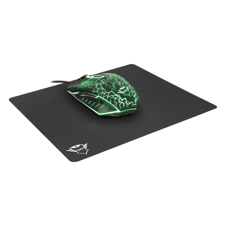 Mouse trust gxt 783 izza + mouse pad, negru,  Mouse | electropc.ro