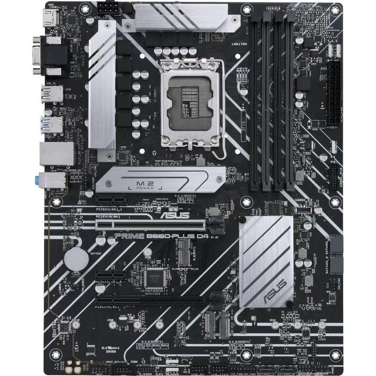 Placa de baza asus prime b660-plus d4, lga 1700,  Placi de baza | electropc.ro