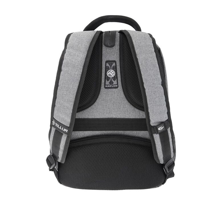 Rucsac laptop tellur usb 15.6" gri,  Genti laptop | electropc.ro