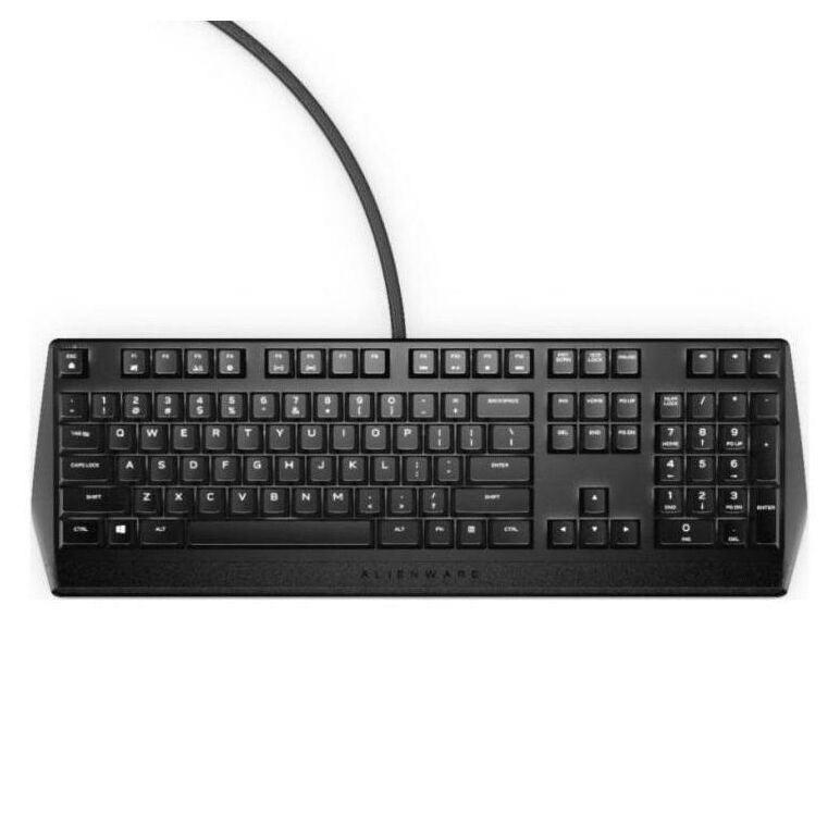 Tastatura dell alienware aw510k rgb mechanical gaming, cu fir, black,  Tastaturi | electropc.ro