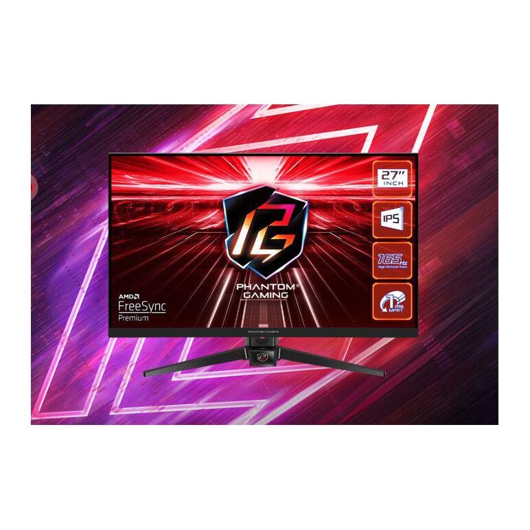 Monitor gaming asrock pg27ff1a, diagonala: 27", aspect: 16:9,ips, anti-glare, rezolutie: 1920 x 1080, refresh rate: 165hz, luminozitate: 250 cd/m2, contrast: 1100:1, unghi vizualizare: 178°(h) / 178°(v), culori: 16.7m, timp raspuns: 1ms, flicker free, dif,  Monitoare LED | electropc.ro