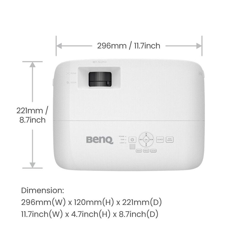 Proiector benq th575, fhd 1920* 1080, 15.000:1, 3.800 lumeni, lampa 6.000 ore/ 15.000 ore ecomode, 16:9, zoom 1.1x, 2* hdmi, usb type a-1, usb type mini b-1, audio in/ out, rs232, boxa 10w, 2.5 kg, 16.7 ms (1080p@60hz), culoare alb,  Videoproiectoare | electropc.ro