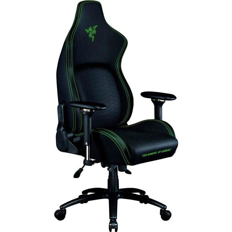 Razer iskur green edition - gaming chair with built in lumbar support,  Scaune gaming | electropc.ro
