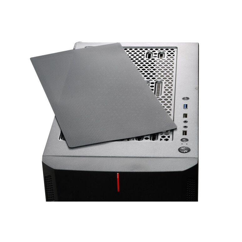 Carcasa spacer hunter, atx, midtower, gaming, fara sursa, usa sticla securizata (balama), usb 2.0 x 2, usb 3.0 x 1, jack 3.5mm x 2, mesh , „spgc-hunter”,  Carcase | electropc.ro