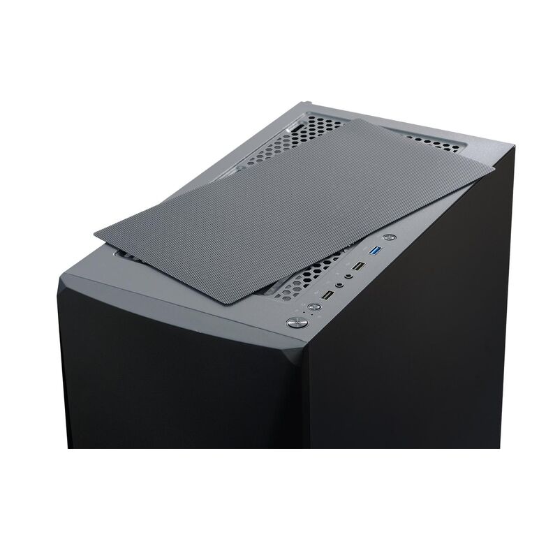 Carcasa spacer thunder, atx, midtower, gaming, fara sursa, usa sticla securizata (balama), usb 2.0 x 2, usb 3.0 x 1, jack 3.5mm x 2, mesh , „spgc-thunder”,  Carcase | electropc.ro