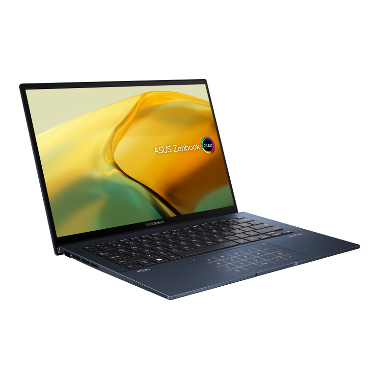Laptop asus zenbook 14, ux3402za-km390x, 14.0-inch, 2.8k (2880 x 1800) oled 16:10 aspect ratio, i7-1260p processor 2.1 ghz (18m cache up to 4.7 ghz 4p+8e cores), intel iris xe graphics, 16gb lpddr5 on board, 1tb m.2 nvme pcie 3.0 ssd, 90hz refresh rate, 4,  Laptopuri | electropc.ro
