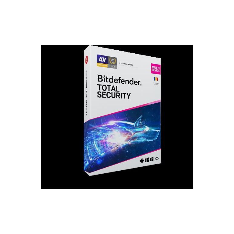 Licenta retail bitdefender total security - protectie anti-malwarecompleta pentru windows, macos, ios si android, valabilapentru 1 an, 10 dispozitive, new,  Antivirus | electropc.ro