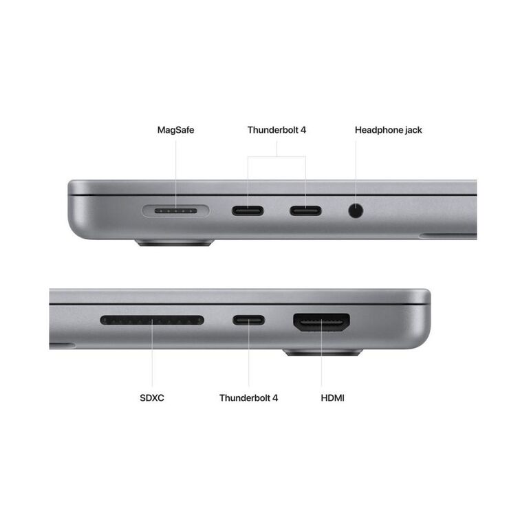 Macbook pro 14.2"/apple m2 max (cpu 12-core, gpu 38-core, neural engine 16-core)/64gb/2tb - space grey - int kb,  Laptopuri | electropc.ro