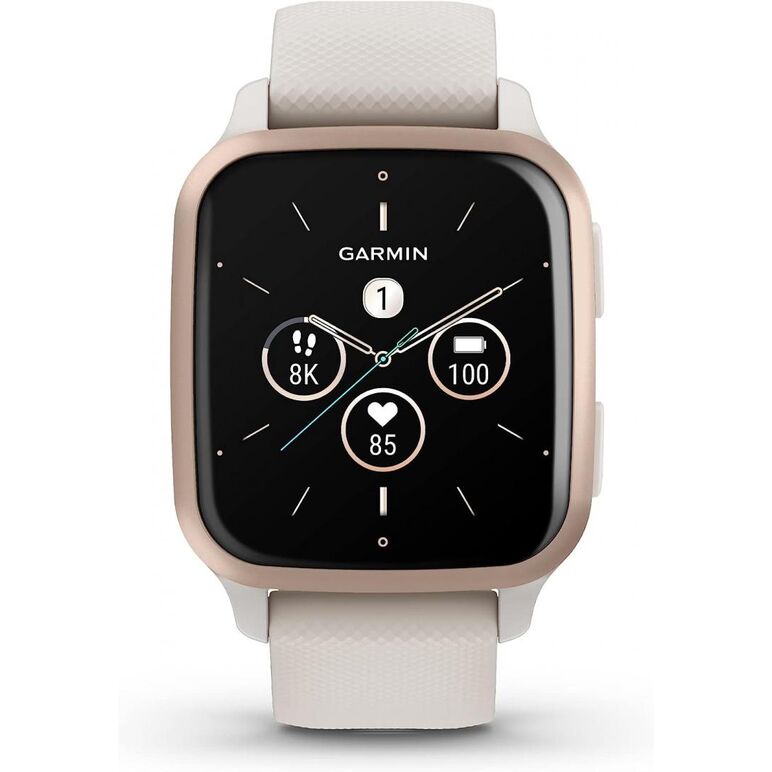 Smartwatch garmin venu sq2 ivory/peach - music ed., display amoled, diagonala display: 1.41″ (35.9 mm), autonomie de pana la 11 zile (12 zile in battery saver mode), ivory/peach,  SmartWatch-uri | electropc.ro