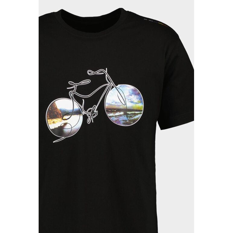 Tricou bicicleta peisaje unisex m,  Tricouri | electropc.ro