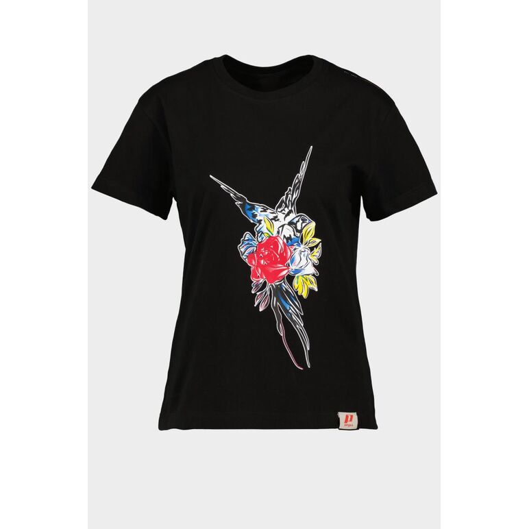 Tricou pasare flori w m,  Tricouri | electropc.ro