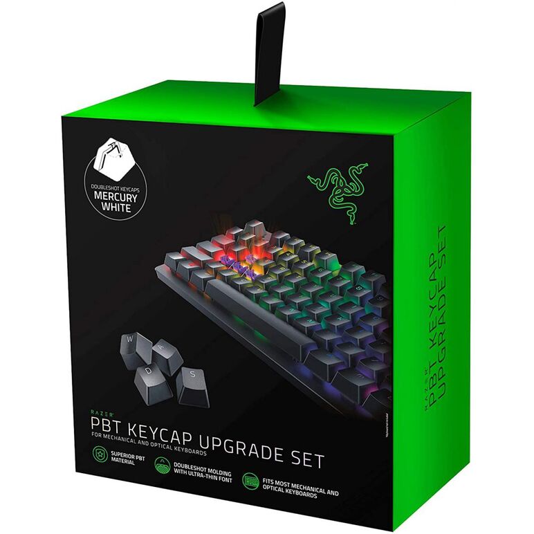 Accesoriu razer pbt keycap upgrade set, alba,  Tastaturi | electropc.ro